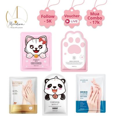 Mặt nạ dưỡng tay, chân BEABIAI dưỡng ẩm 48h, làm sáng da tay,  mờ nhăn mịn màng ,phục hồi khô ráp
