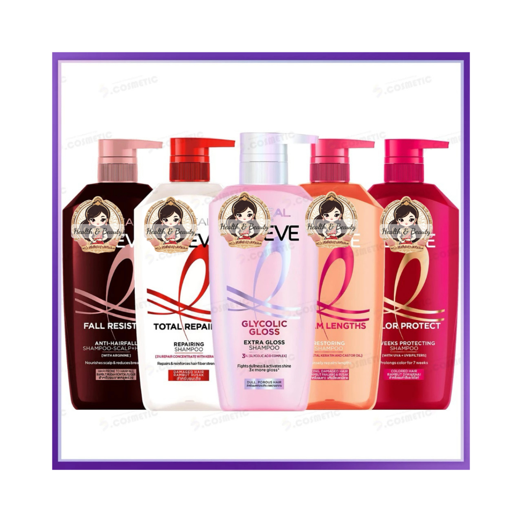 Dầu gội / xả Elseve Shampoo / Conditioner 400ml nội địa Thái Lan