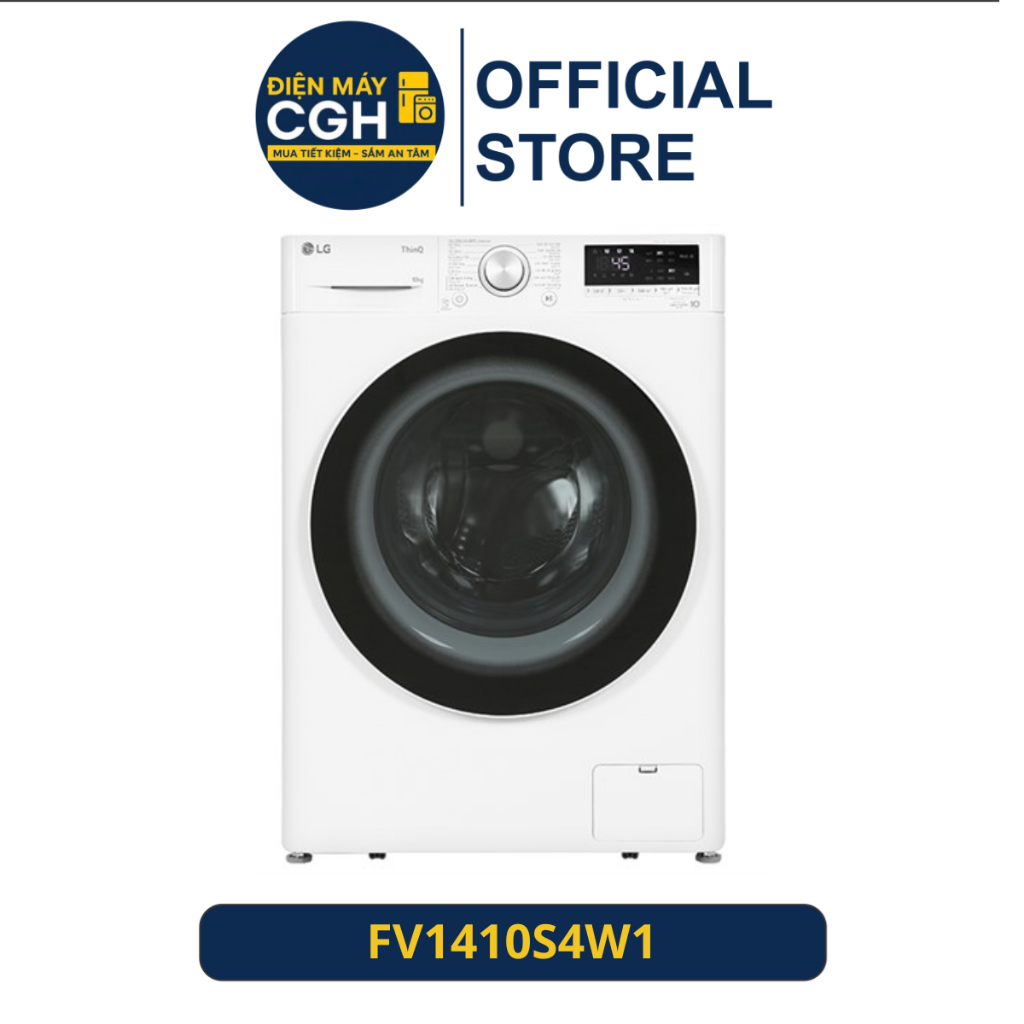 FV1410S4W1 Máy giặt LG cửa ngang 10 kg ( trắng )