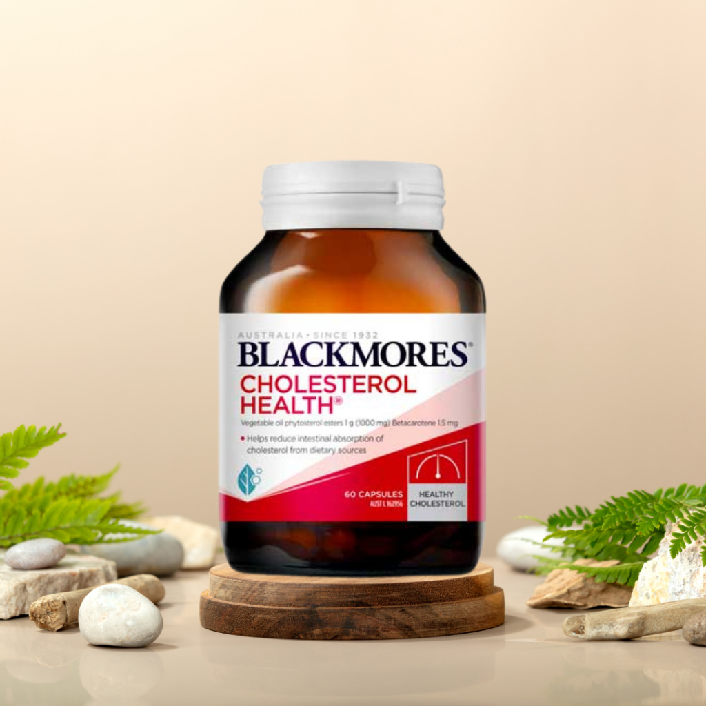 Viên uống giảm cholesterol Blackmores Cholesterol Health 60 viên hàng Úc