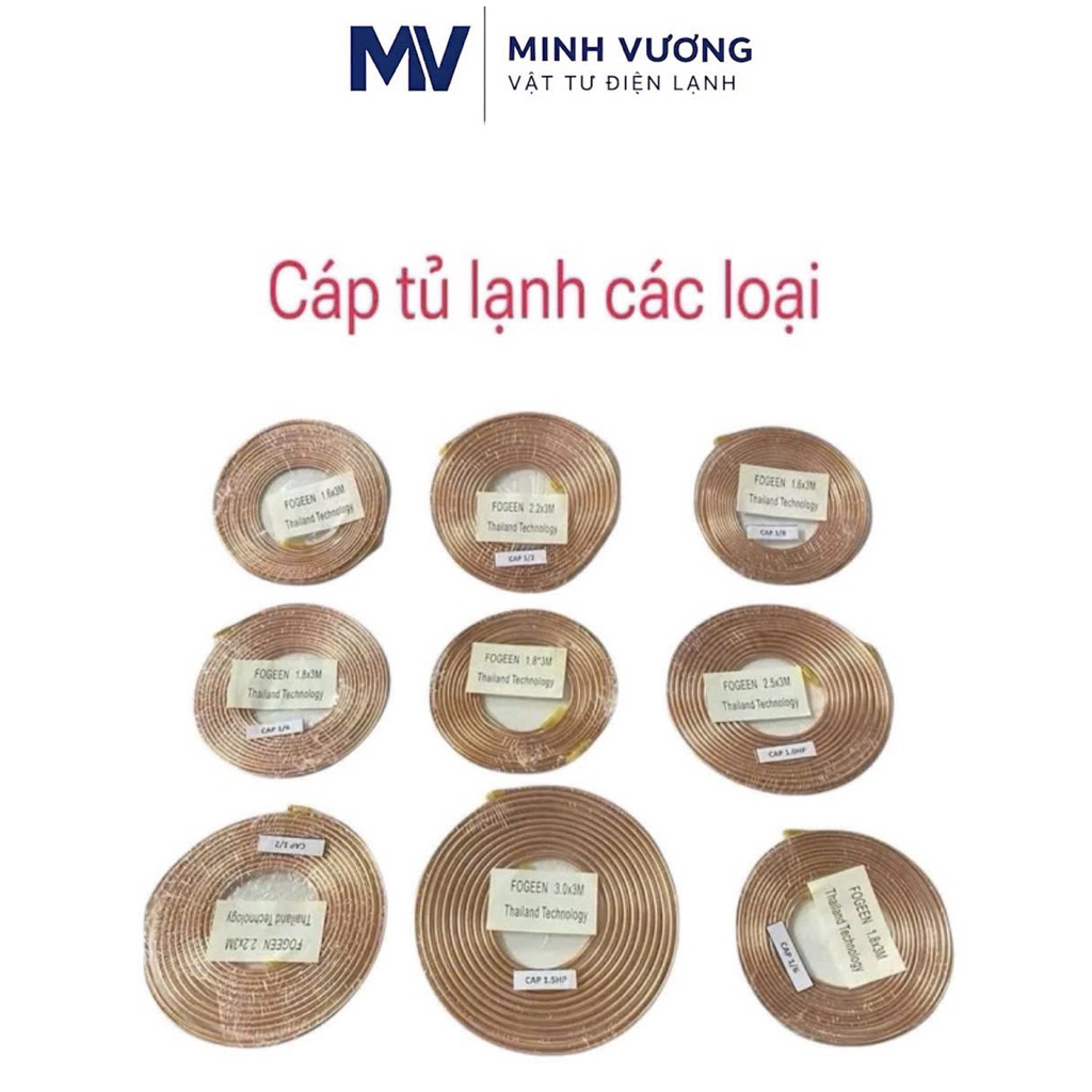 Cáp điều hòa tủ lạnh chất lượng