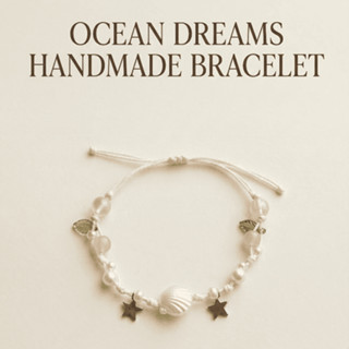 Vòng Tay Handmade Charm Đá Hình Bướm, Cỏ 4 Lá – Phụ Kiện Vòng Hạt Cườm Mix Đá Nhiều Màu