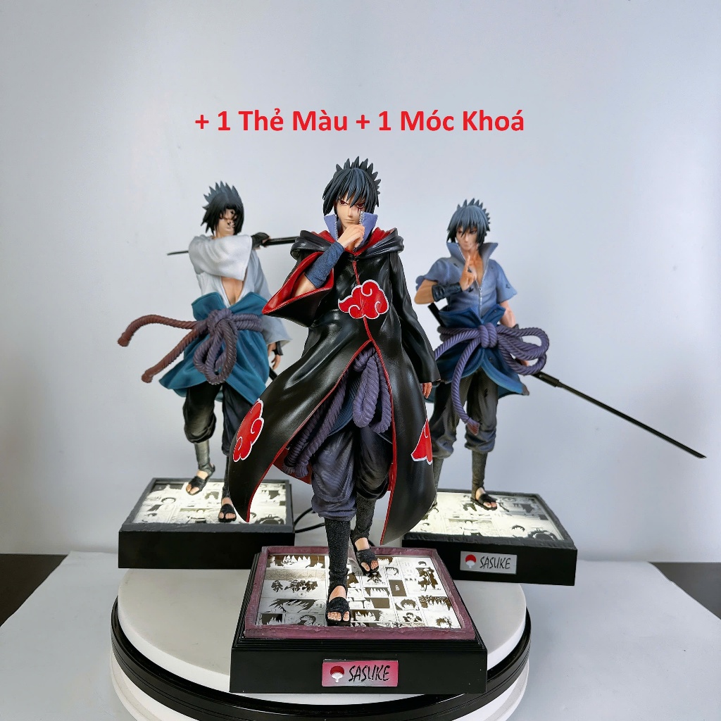 Mô Hình Sasuke Nguyền Ấn,Sharingan,Rinnegan Trog Naruto cao 35cm có led CKStudio Ongchumohinh MH8578