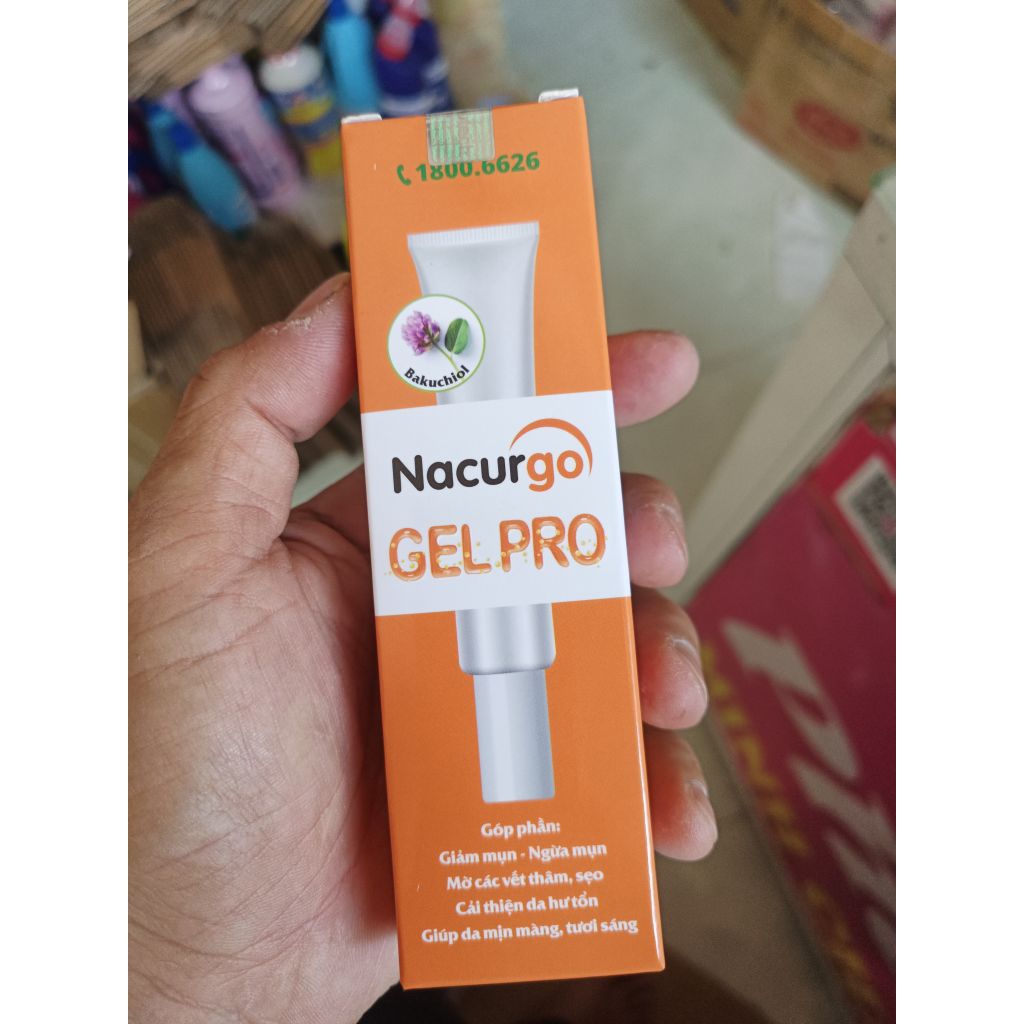 NACURGO GEL PRO NGỪA MỤN - MỜ SẸO 20G