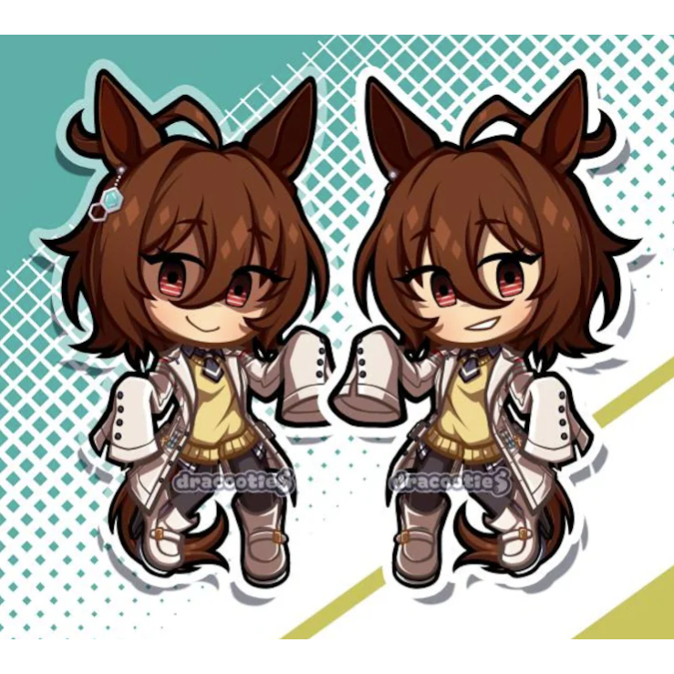  Agnes Tachyon Acrylic Charm | Unofficial Fan Merch