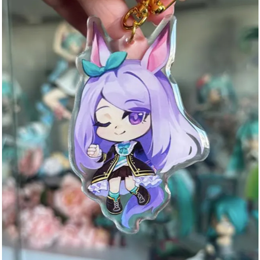 Mejiro McQueen Umamusume | ~3in Acrylic Charm