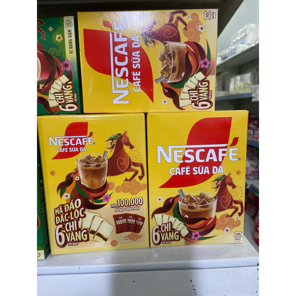 cafe hòa tan Nescafe sữa đá 3 in 1 [10gx24g]