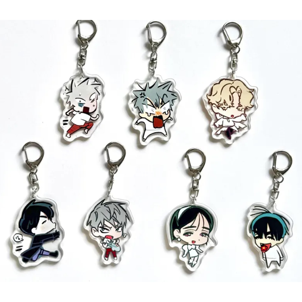 Alien Stage Acrylic Keychain, Alien Stage Double Side Acrylic Keychain, Ivan, Luka, Sua, Hyuna, Till