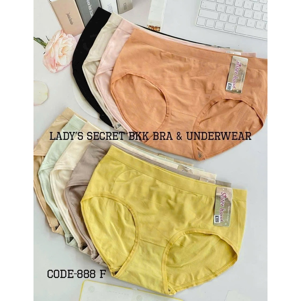 ✅QUẦN LÓT THÁI LAN DỆT CAO CẤP SISTERHOOD MC888- Freesize 45-57kg✅