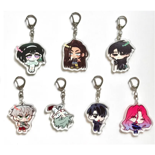 Alien Stage Acrylic Keychain, Alien Stage Double Side Acrylic Keychain, Ivan, Luka, Till, Mizi, Sua,