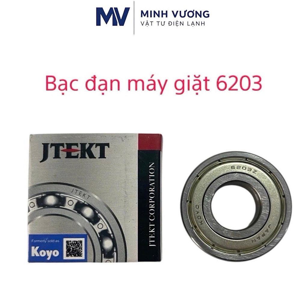 Bi máy giặt cửa ngang 6203 - Bạc đạn máy giặt cửa ngang 6203