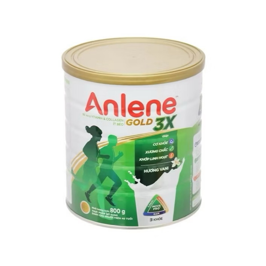 DATE MỚI - Sữa ANLENE GOLD 3X - 800g