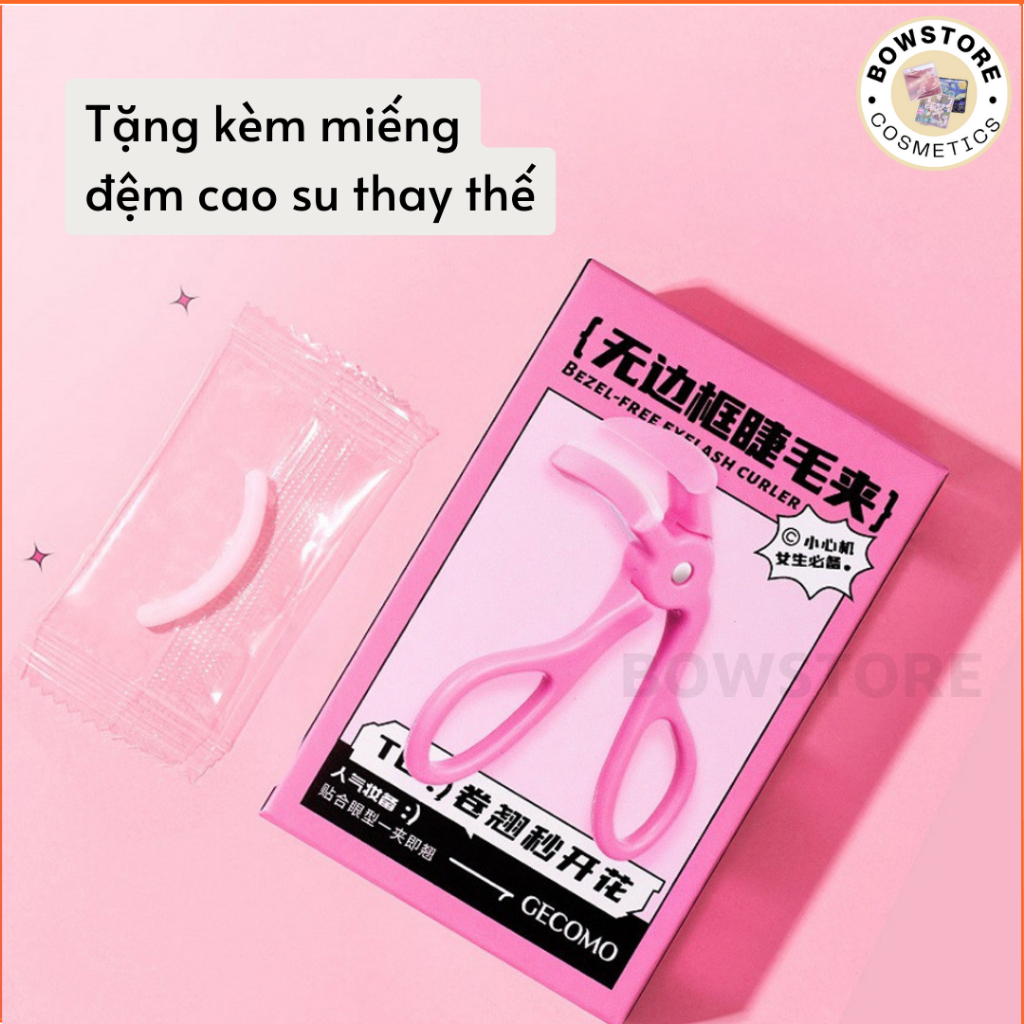 Bấm Mi GECOMO Chính Hãng Cong Mi Dài Lâu Kẹp Mi Dễ Dùng