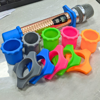 Vòng Bảo Vệ Micro Cao Su Dẻo Dày | Đế Giữ Mic Chống Rơi Trượt | Phụ Kiện Mic Không Dây Có Dây Karaoke