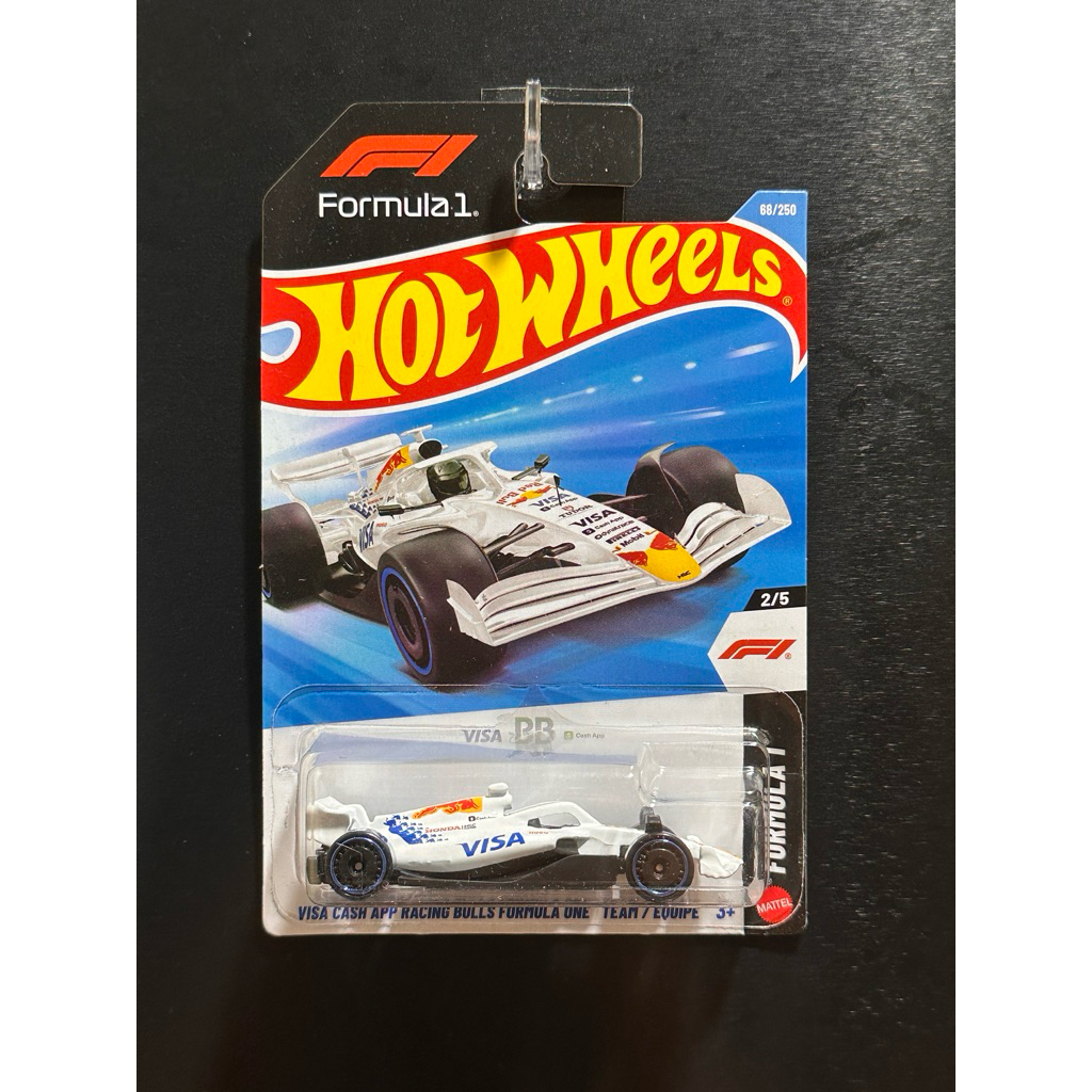 Hotwheels F1 Visa Cash App Racing