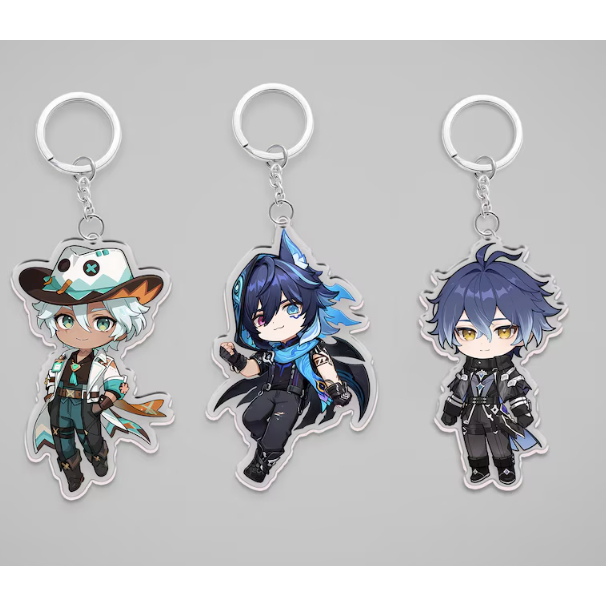 Genshin Impact Acrylic Keychain - Ifa, Oraon, Flins