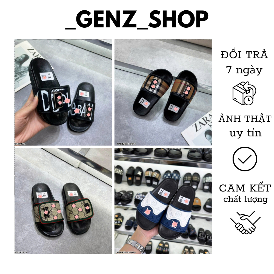 Dép Lê Cho Bé Quai Dán Thời Trang Cực Đẹp_Dép Quai Ngang Cho Bé Quai Mềm Ôm Chân Cho Bé Hottren 2026