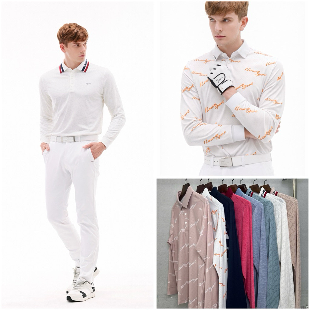 Áo Polo Golf Nam Louis Castel dư xịn, mặc thể thao hoặc hàng ngày đều đẹp