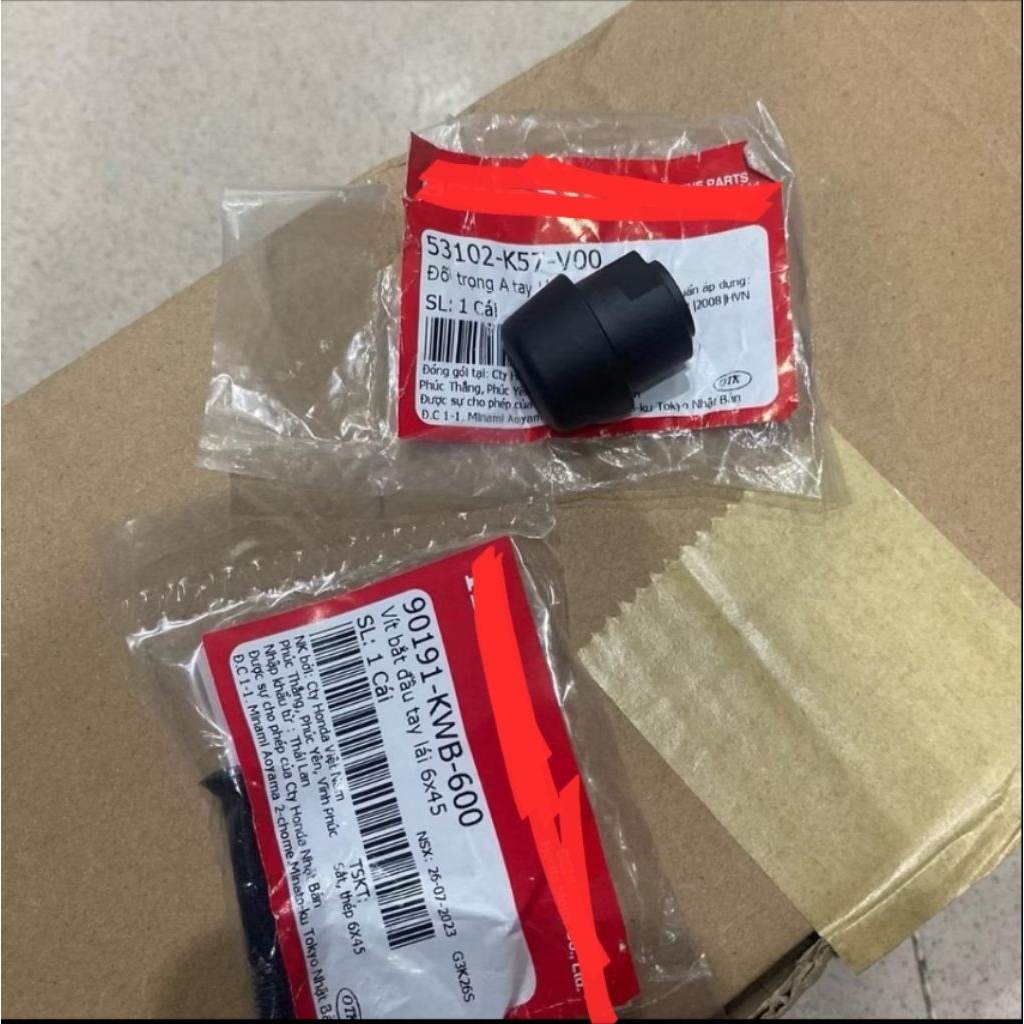 Đối trọng A tay lái Gù cho Wave Alpha 110 và Wave Blade, giá tốt.