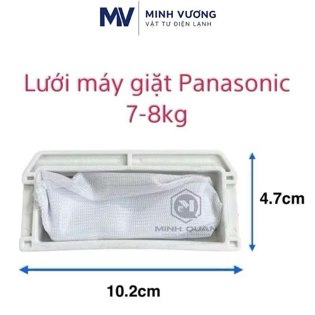 Túi lọc rác máy giặt Panasonic 7kg 8kg chữ D - Lưới lọc rác máy giặt Panasonic
