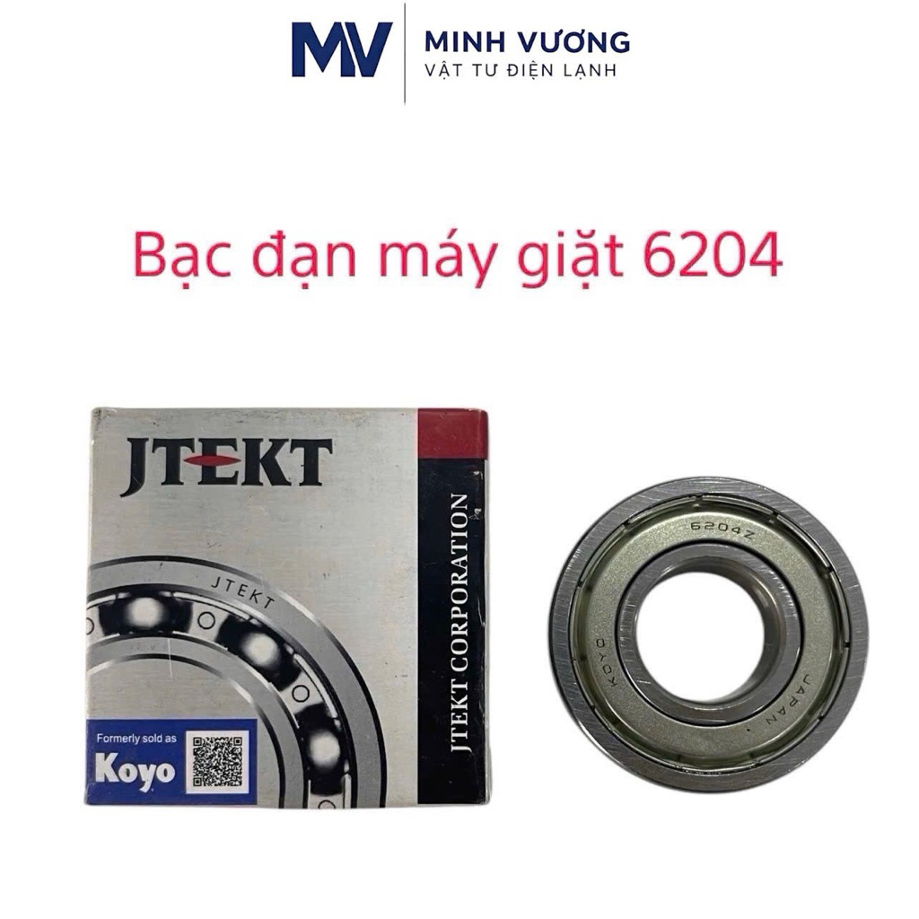 Bi máy giặt cửa ngang 6204 - Bạc đạn máy giặt cửa ngang 6204