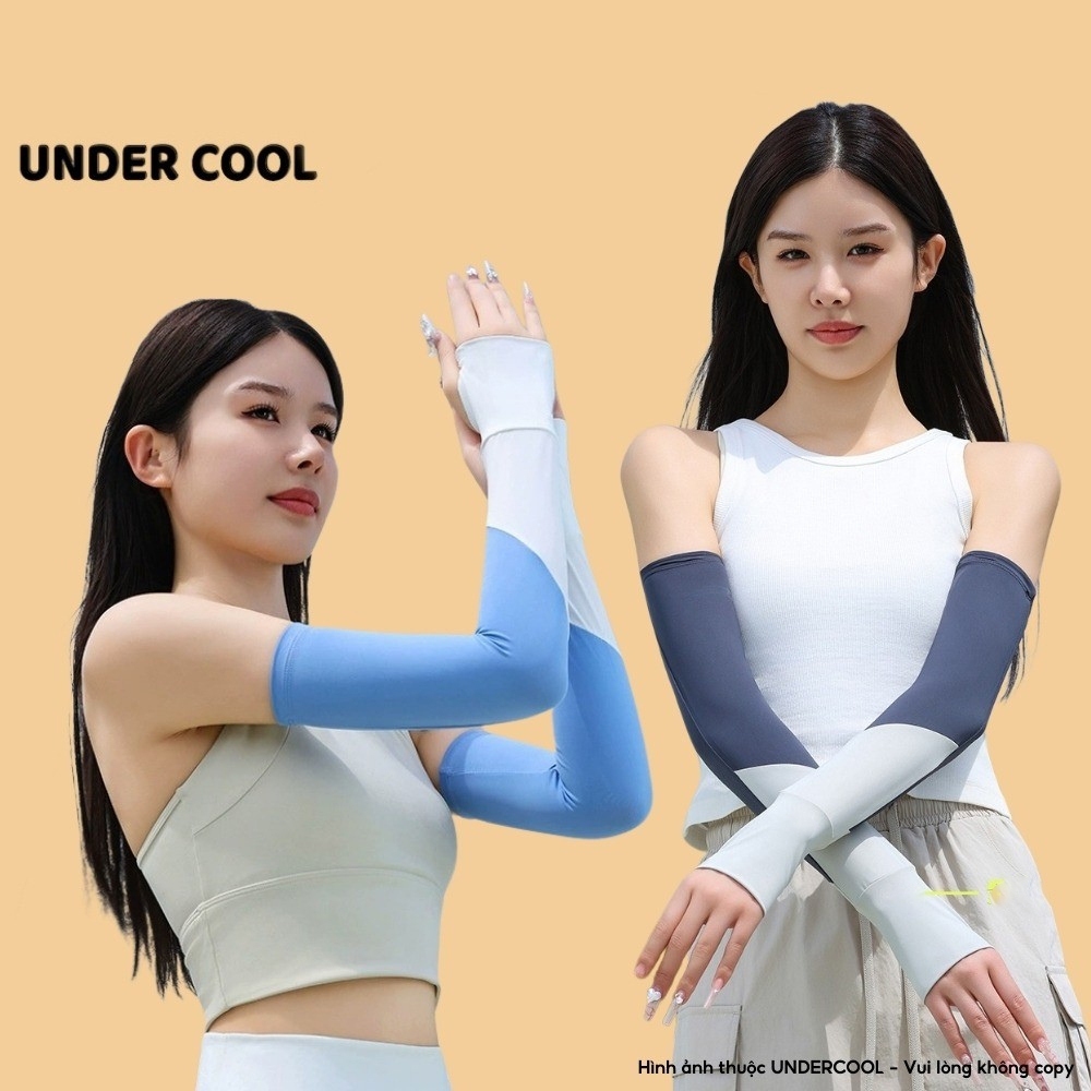 Găng Ống Tay Chống Nắng  Cao Cấp UNDERCOOL, Găng tay bao tay chống nắng, Phối mầu chống nắng OT04
