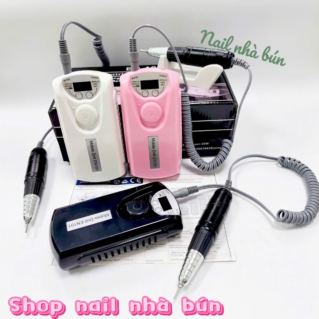 Máy mài móng tích điện EN101, máy mài tích điện EN101 chính hãng