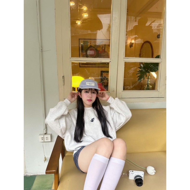 BY LABSION áo nỉ BOXY chất nỉ bông form tay rộng Boxy Top nam nữ