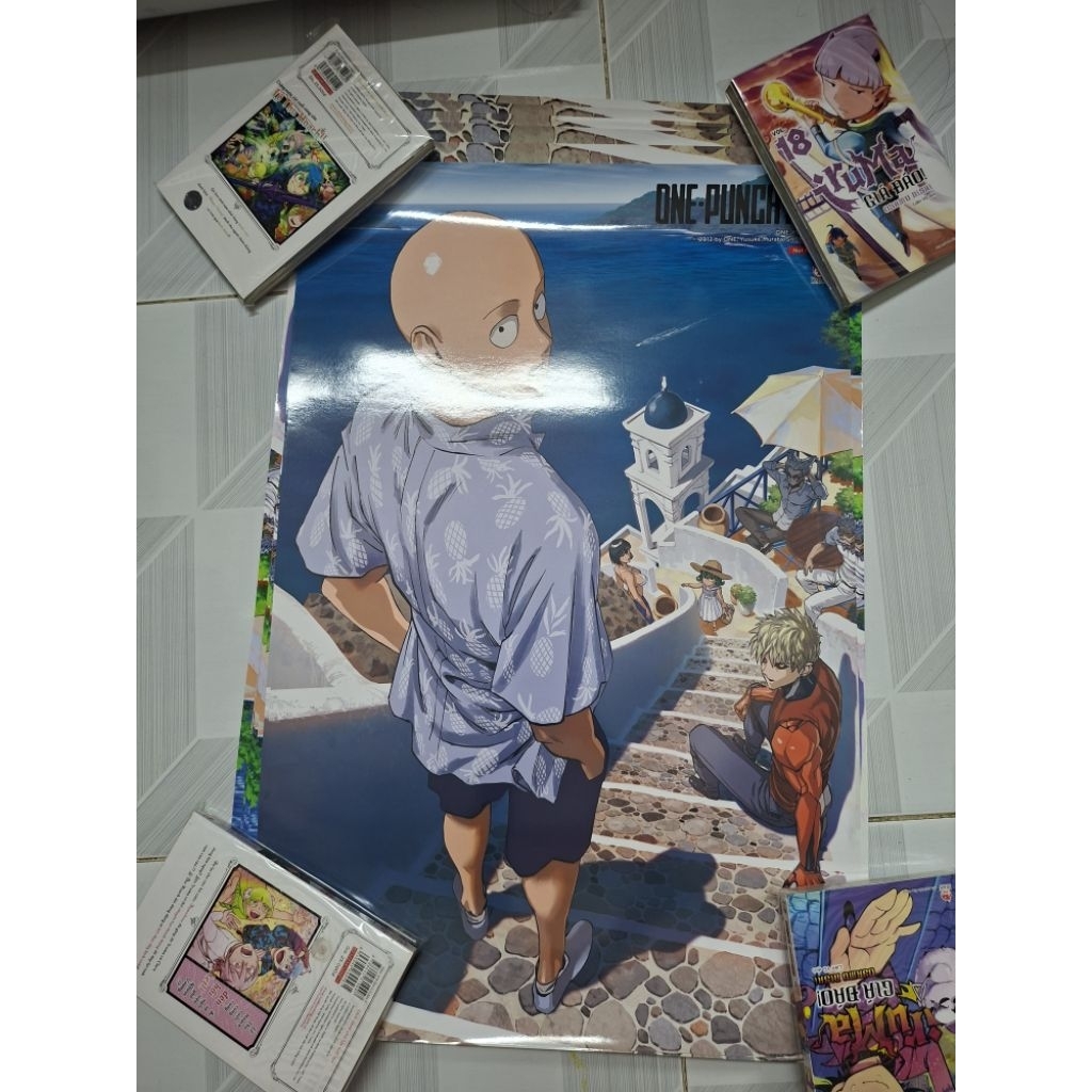 Poster One Punch Man tập 30 ( kèm ống đựng pos )