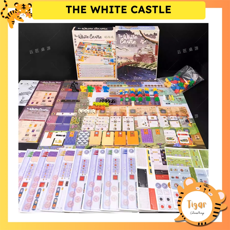 Boardgame The White Castle Lâu Đài Himeji bản Trung
