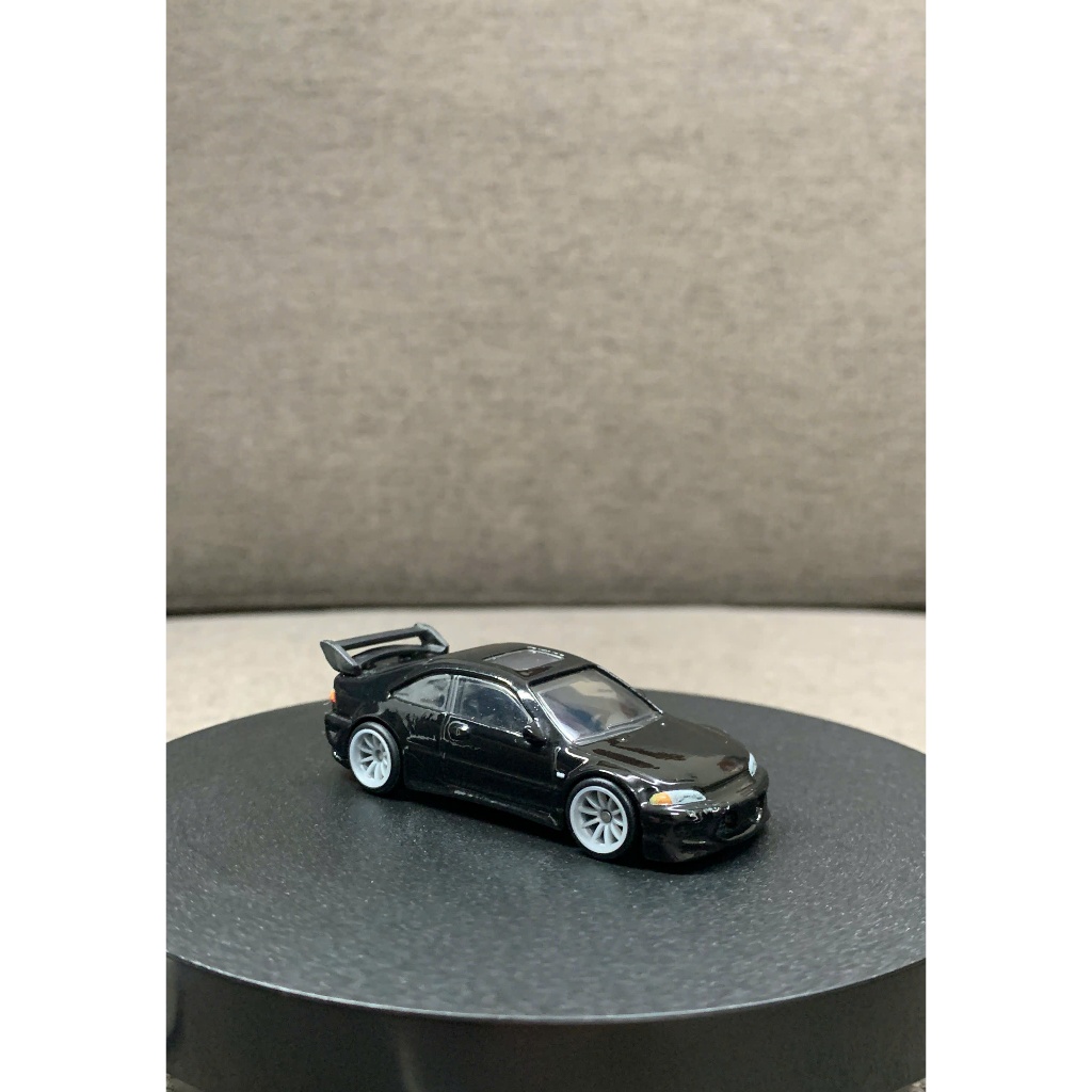 Hot Wheels-Honda Civic Coupe EX EJ1 1993 (Bản Premium, thân gầm kim loại, lốp cao su, loose nguyên b