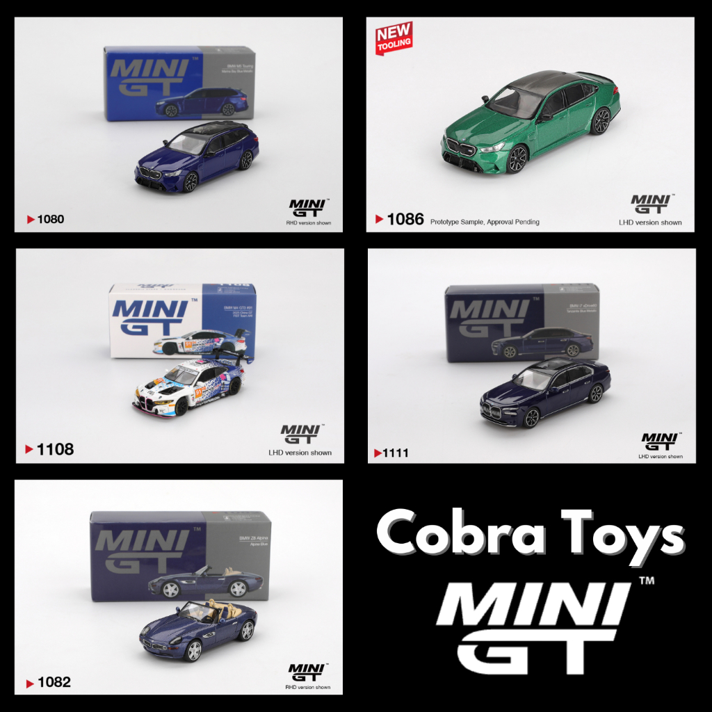 CobraToys - Xe mô hình MiniGT  BMW các loại - MiniGT- Xe mô hình tỉ lệ 1:64