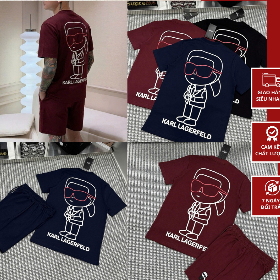 Bộ Quần Áo Nam Mùa Hè Fen Di Chất Cotton Cao Cấp mới - Bộ Cộc Hè Fen Di Họa Tiết In Siêu Đẹp