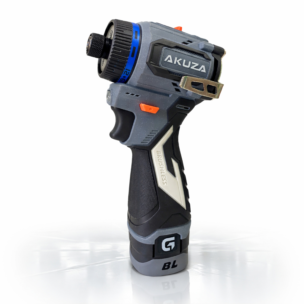 Máy chuyên vít trượt AKUZA nhỏ gọn ngắt lực điện tử dùng đa năng khoan, vít, khoan tường