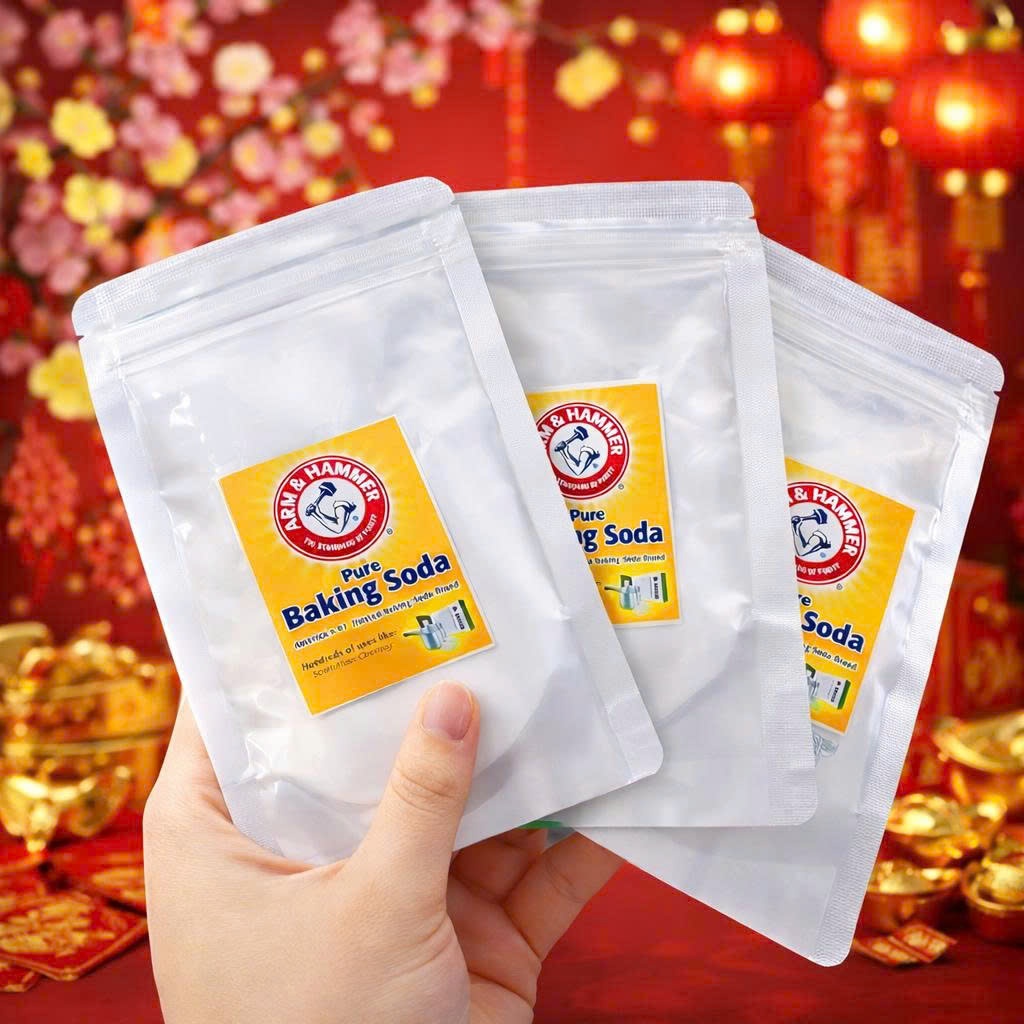 Baking Soda Nguyên Chất 100% Đa Năng – Tẩy Rửa, Làm Đẹp, Khử Mùi