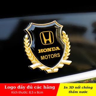 Logo Bông Lúa 3D Các Hãng Xe Chất Liệu Cao Cấp Ép Nhiệt