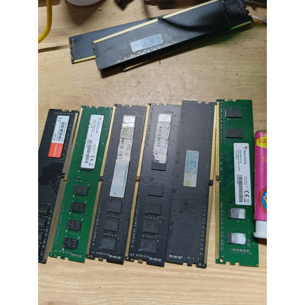 RAM Desktop DDR4 4GB Bus 2133/2400MHz - Hàng Chính Hãng Bóc Máy (ADATA, G.Skill, Colorful,...)