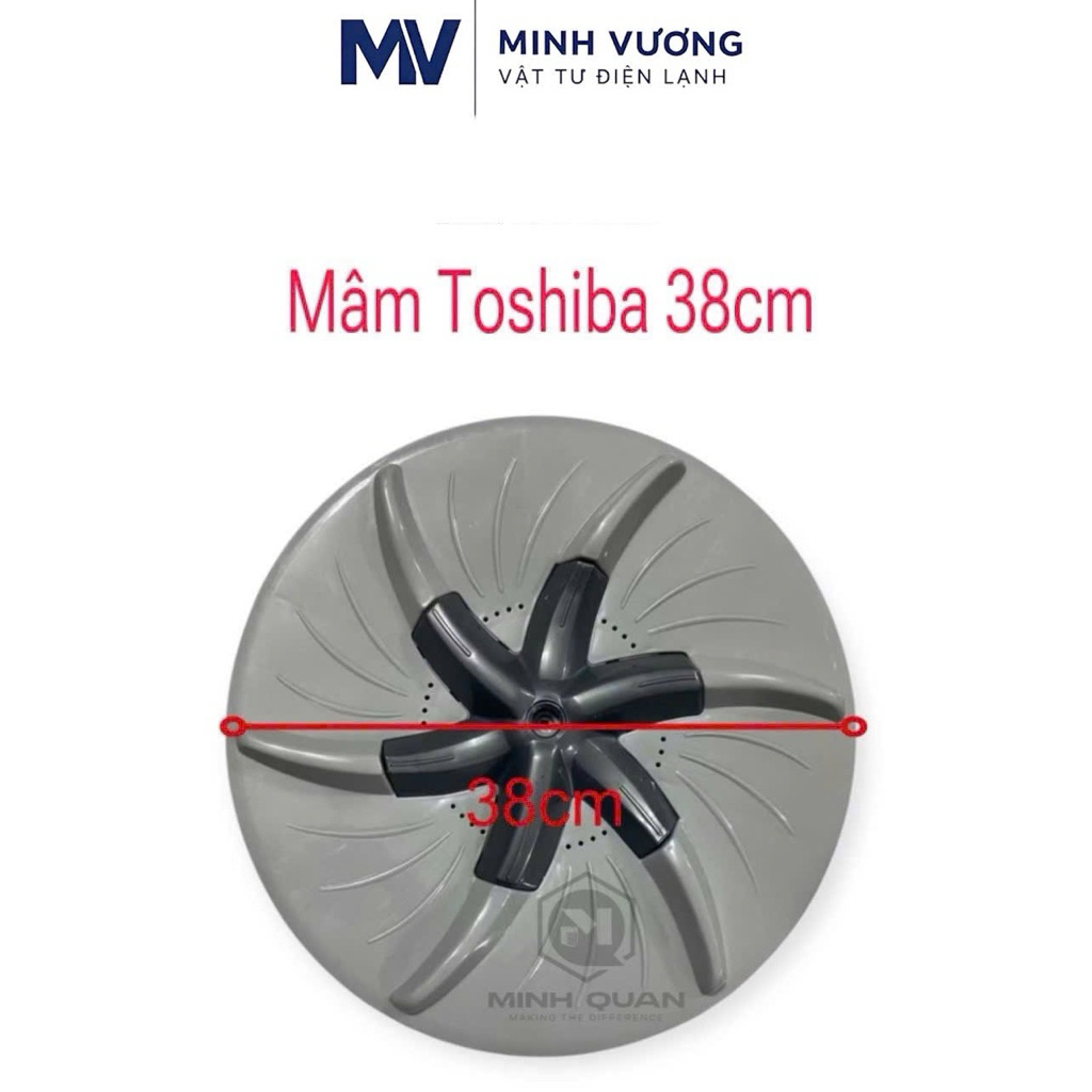 Mâm máy giặt Toshiba 38cm (loại tốt)