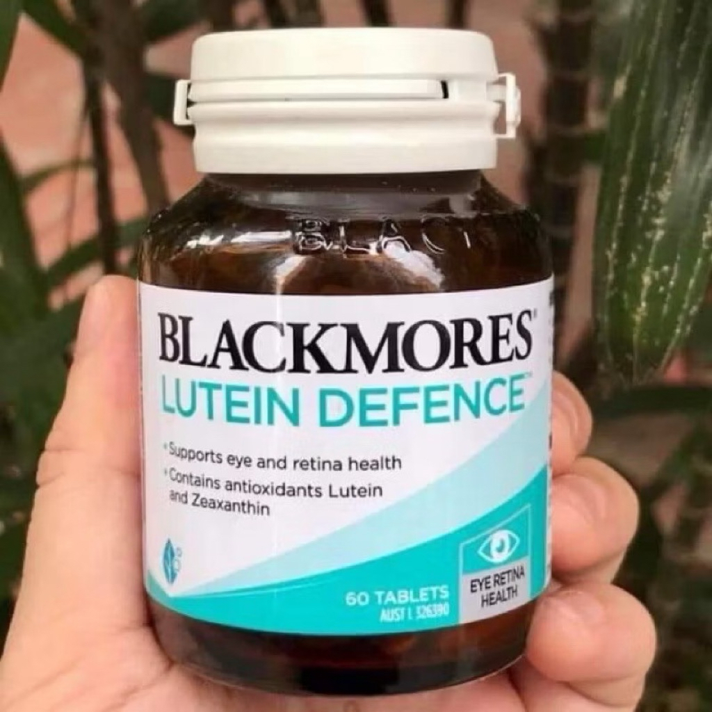 Viên uống bổ mắt tăng cường thị lực Blackmores Macu Vision, Blackmores Lutein Defence chuẩn Úc hỗ tr