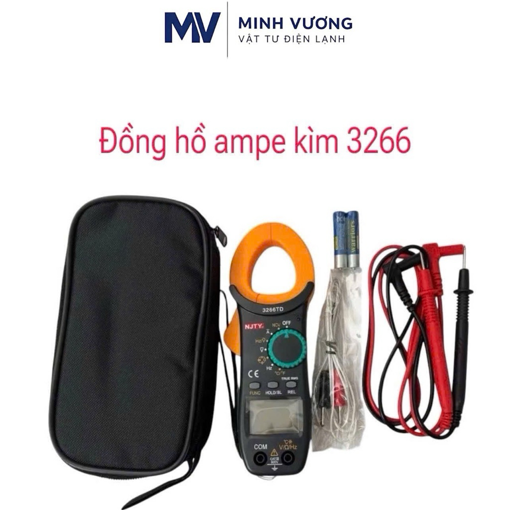 Ampe kìm 3266 / Đồng hồ kẹp dòng vạn năng 3266TD