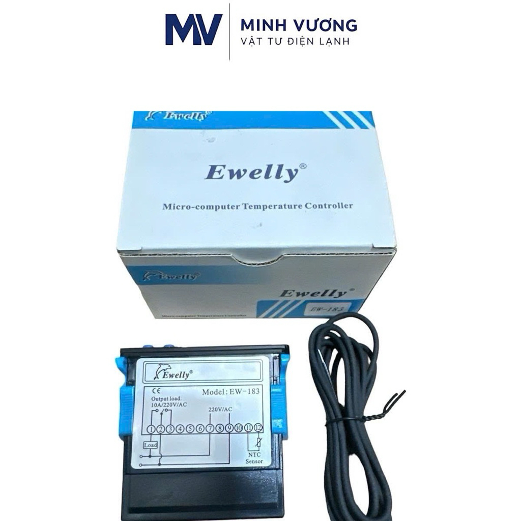Bộ điều khiển nhiệt độ Ewelly EW-183 / Đồng hồ Ewelly