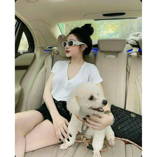 ÁO THUN CỔ TIM TAY CÁNH DƠI