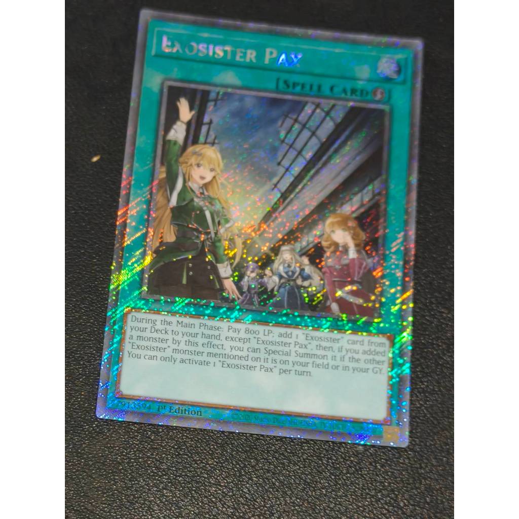 Exosister Pax - RA02-EN066 - Platinum Secret