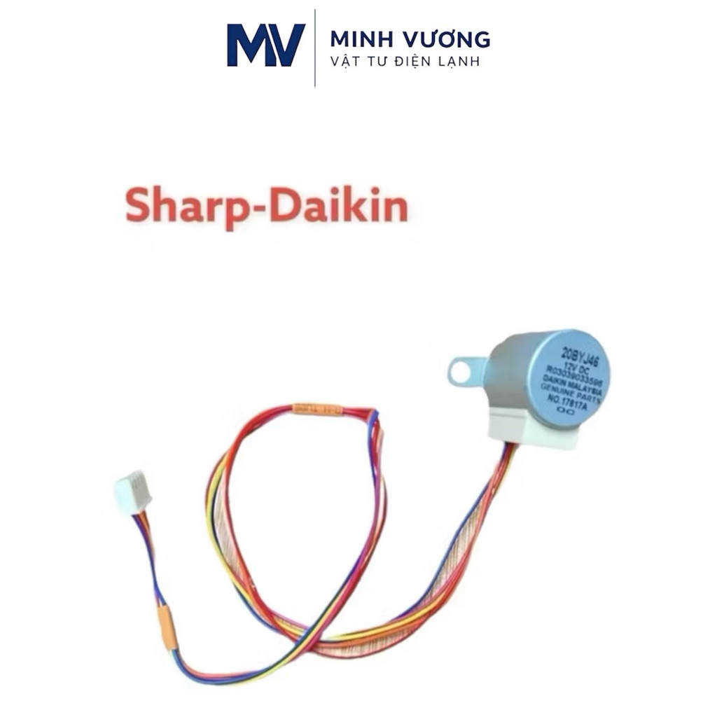 Đảo máy lạnh Sharp-Daikin / Motor đảo vẫy cánh điều hoà Sharp-Daikin
