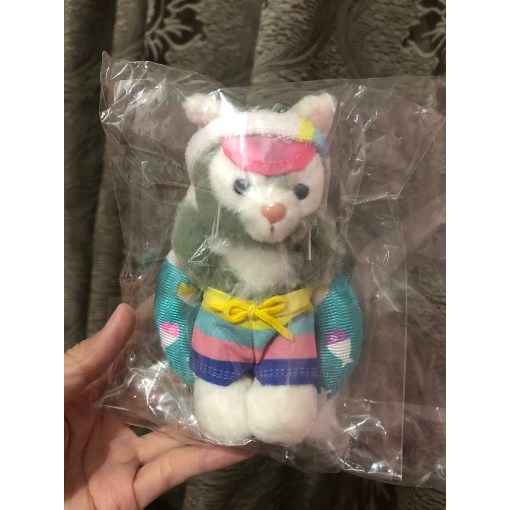 Gấu bông mèo gelatoni nằm phao của Duffy