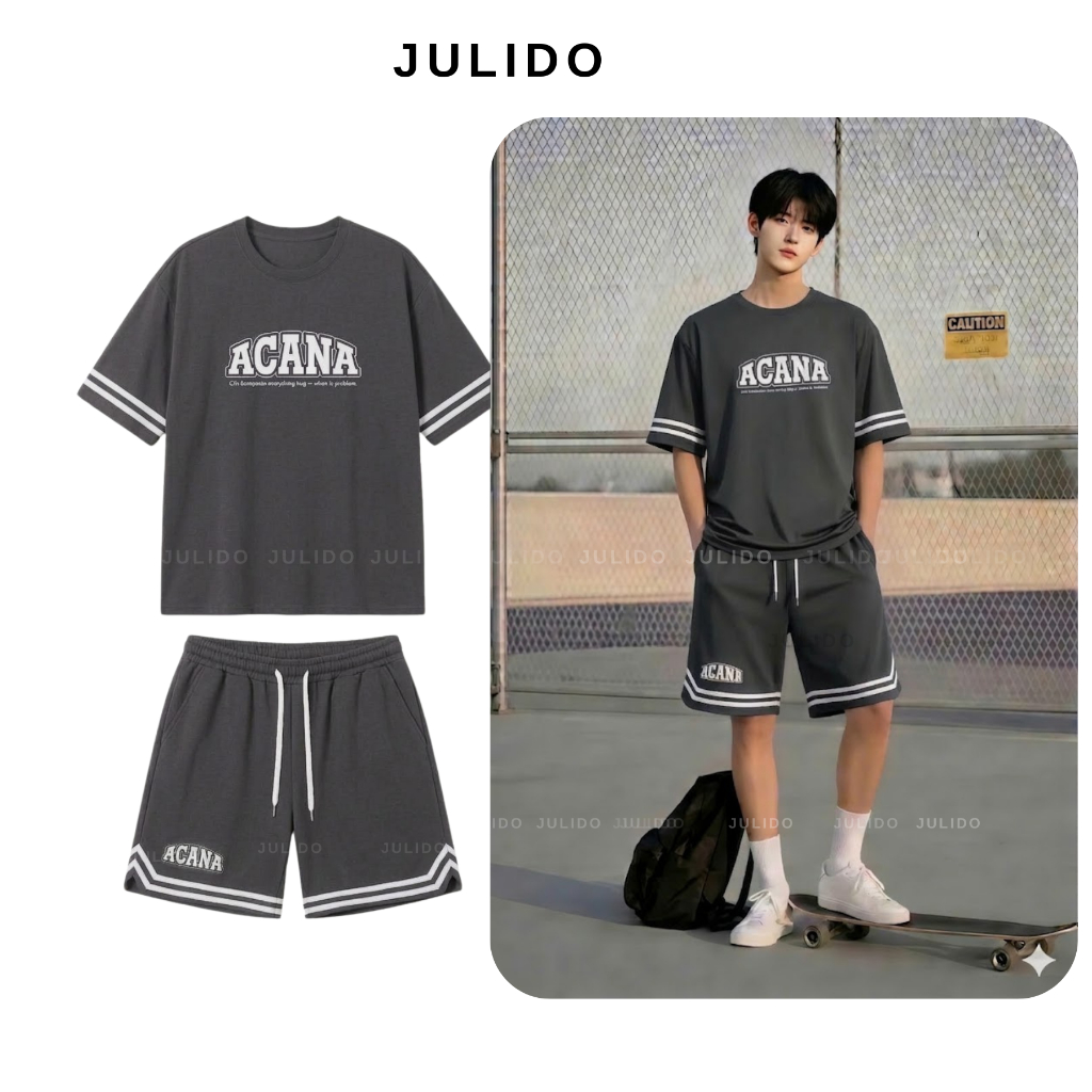 Bộ quần áo nam nữ cao cấp thoáng mát thông hơi cotton waffle menswear