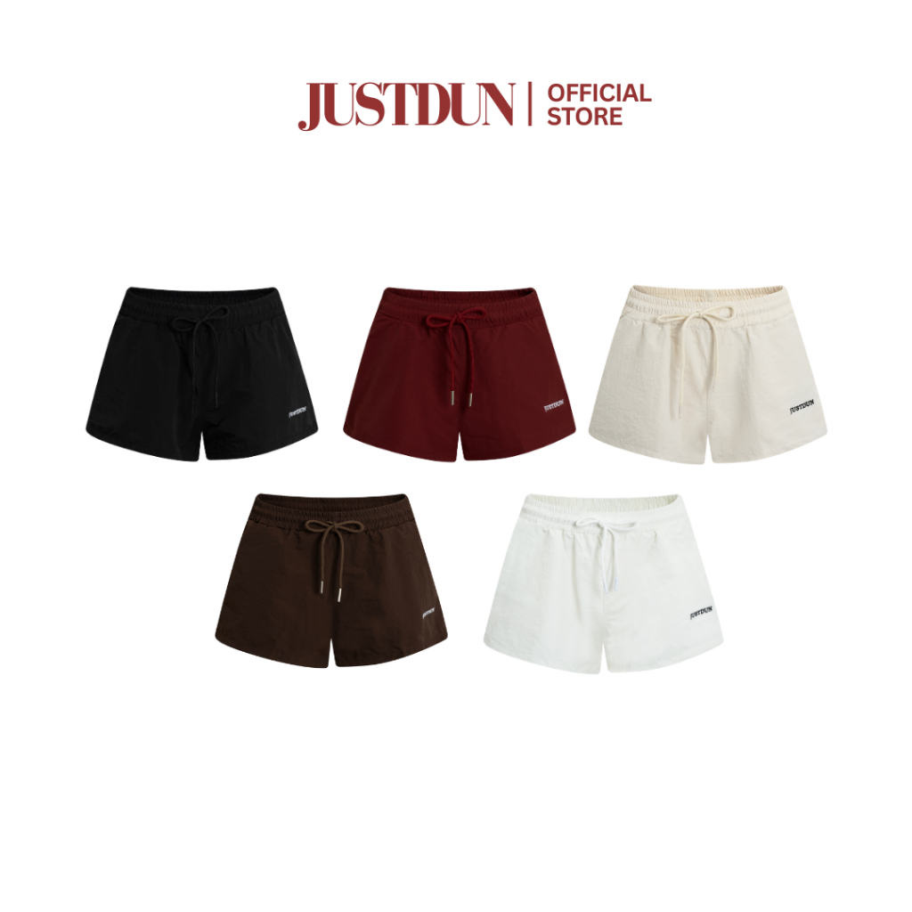 QUẦN SHORT NỮ DÙ THÊU JUSTDUN H65