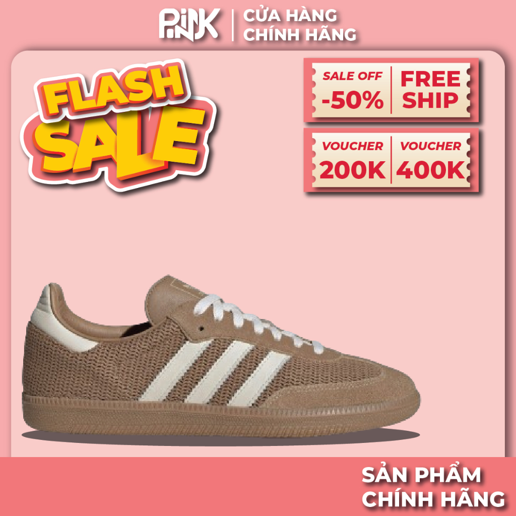 | PINK - CHÍNH HÃNG | Giày Samba OG 'Cardboard' IG1379