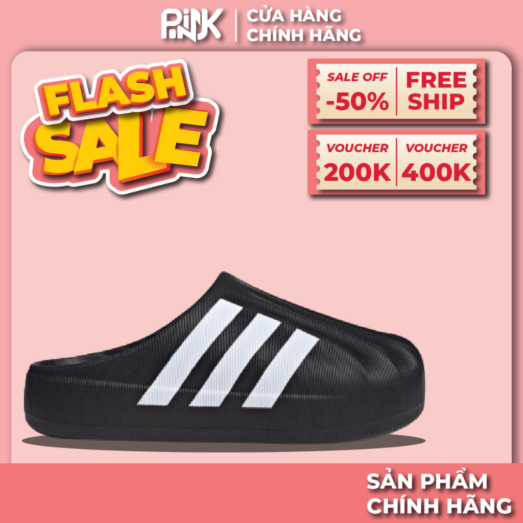 | PINK - CHÍNH HÃNG | Sục Adidas Adifom Superstar Mule Cloud White IF6184