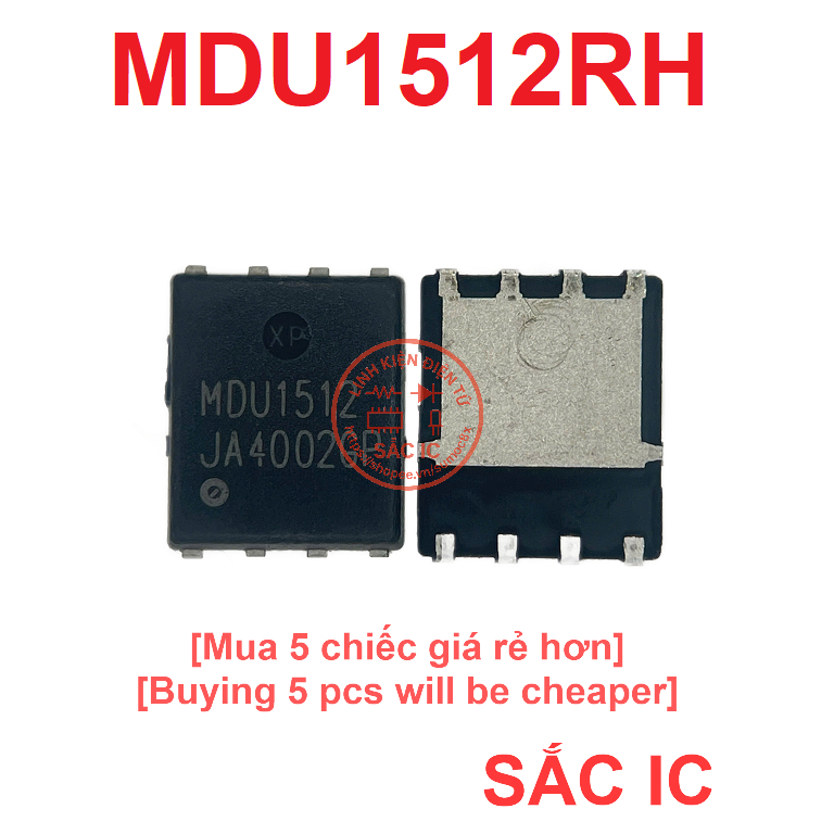 MDU1512 MDU1512RH 1512 ic nguồn trên bo mạch - Mới nguyên bản - Original NEW